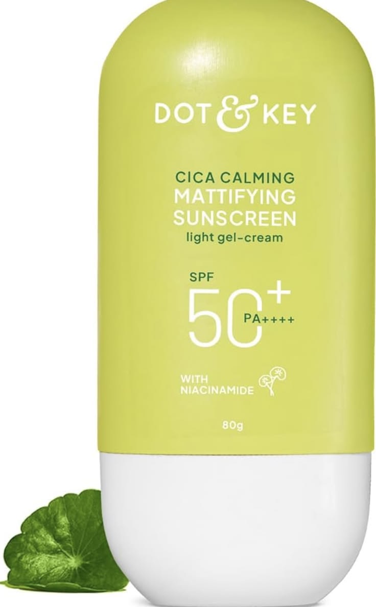 DOT & KEY Cica Calming Mattifying Sunscreen SPF 50+ PA++++ 80gm