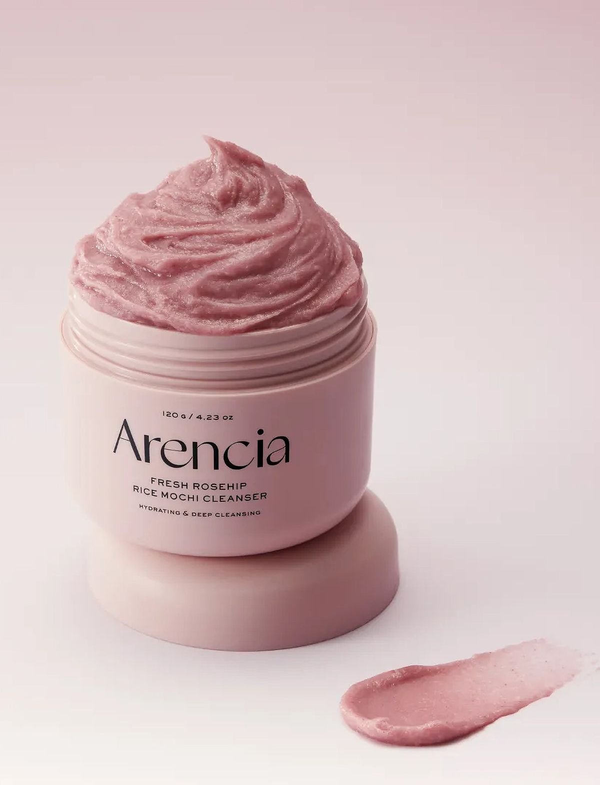 Arencia Fresh Rosehip Mochi Cleanser 120g