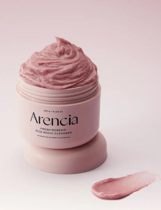 Arencia Fresh Rosehip Mochi Cleanser 120g