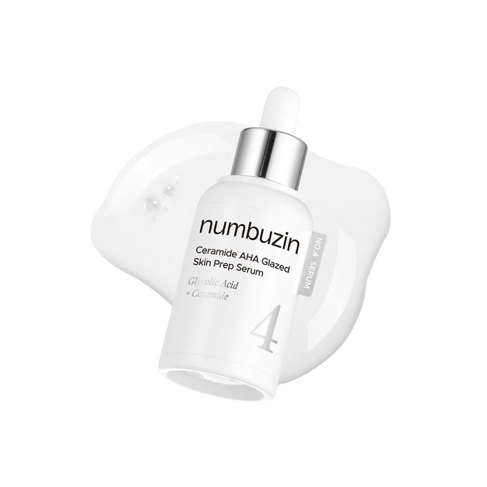 Numbuzin No.4 Ceramide AHA Glazed Skin Prep Serum 30ml