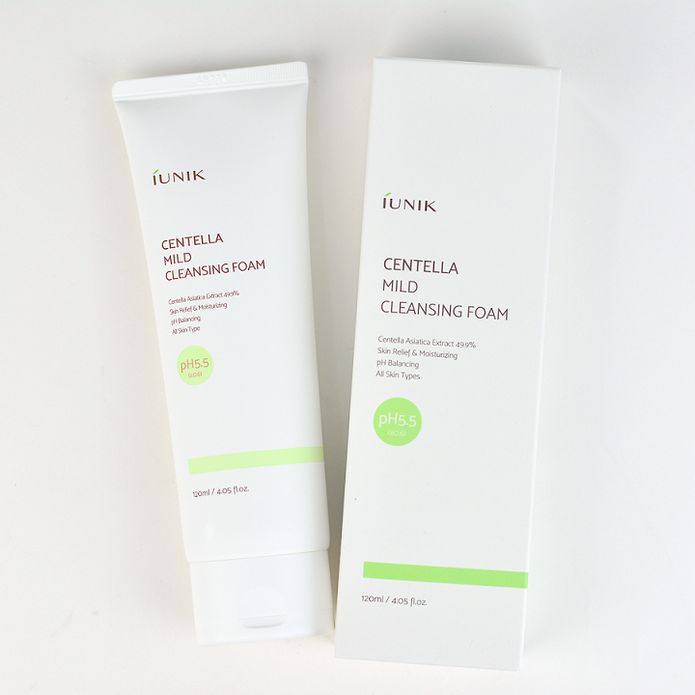 Iunik Centella Mild Cleansing Foam - 120 ml