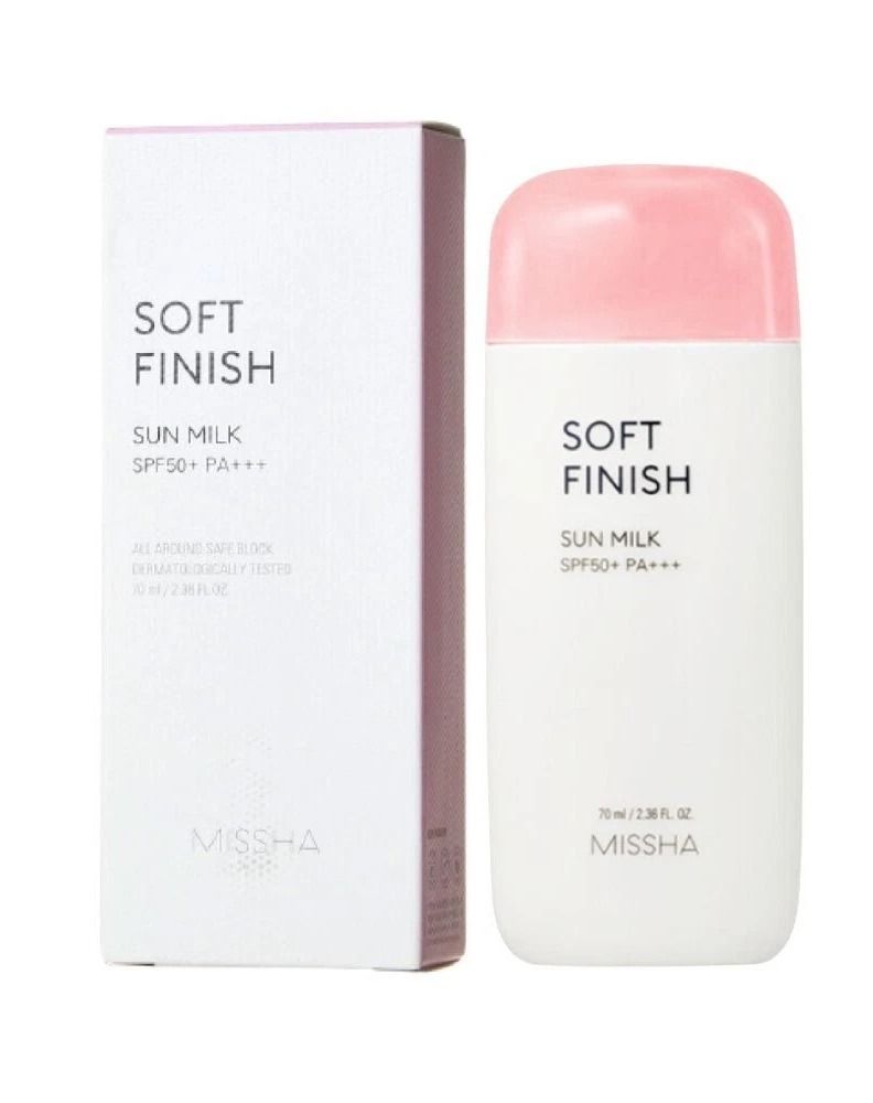 MISSA Soft Finish sun milk SPF50+ PA+++ 70ml