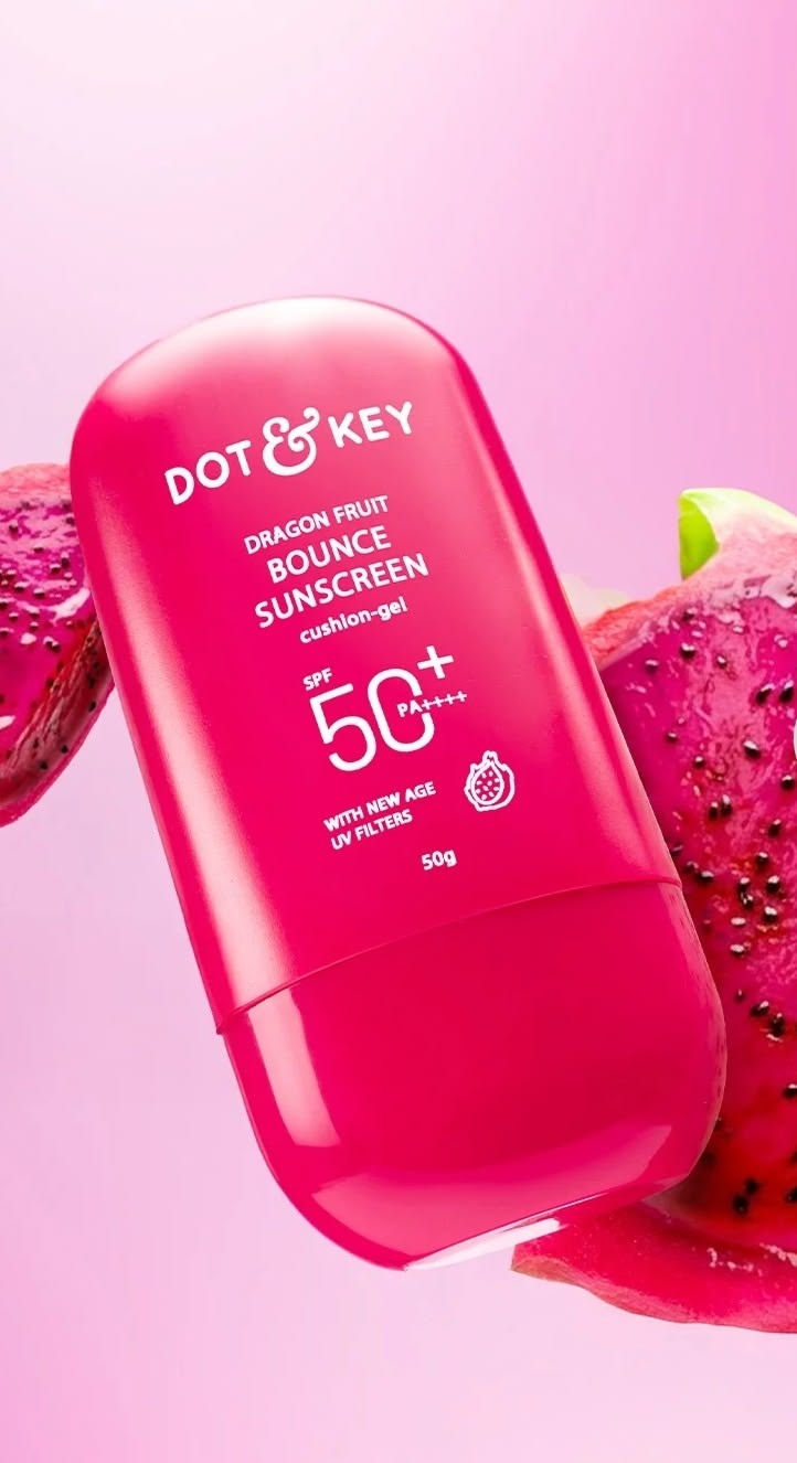 Dot & Key Dragon Fruit Bounce Sunscreen SPF50+ PA++++ (50g)