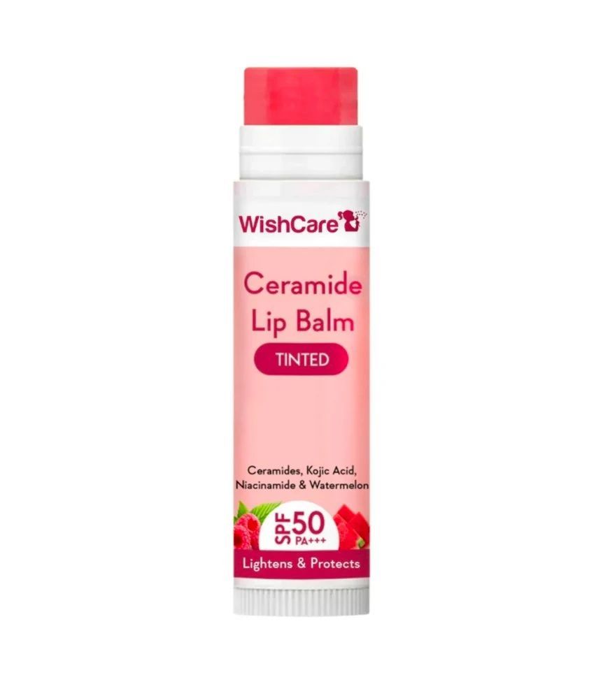 WishCare Ceramide Tinted Lip Balm with SPF 50 PA+++ 5g