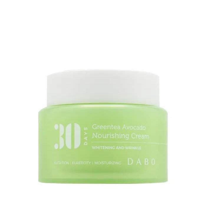 Dabo 30 Days Greentea Avocado Nourishing Cream 100ml